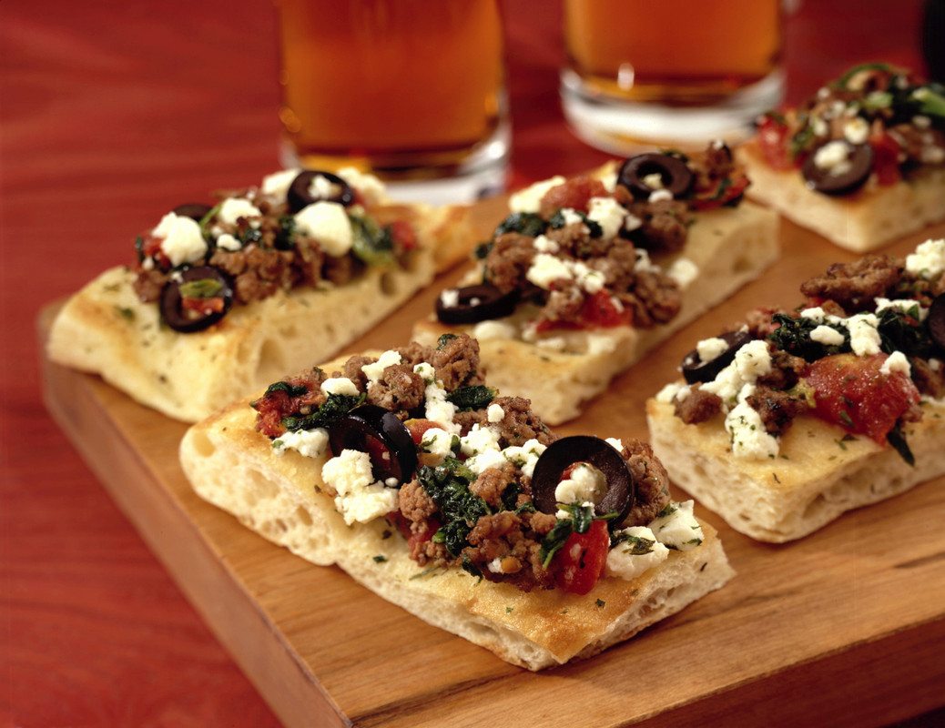 Greek Beef Bruschetta Canadian Beef