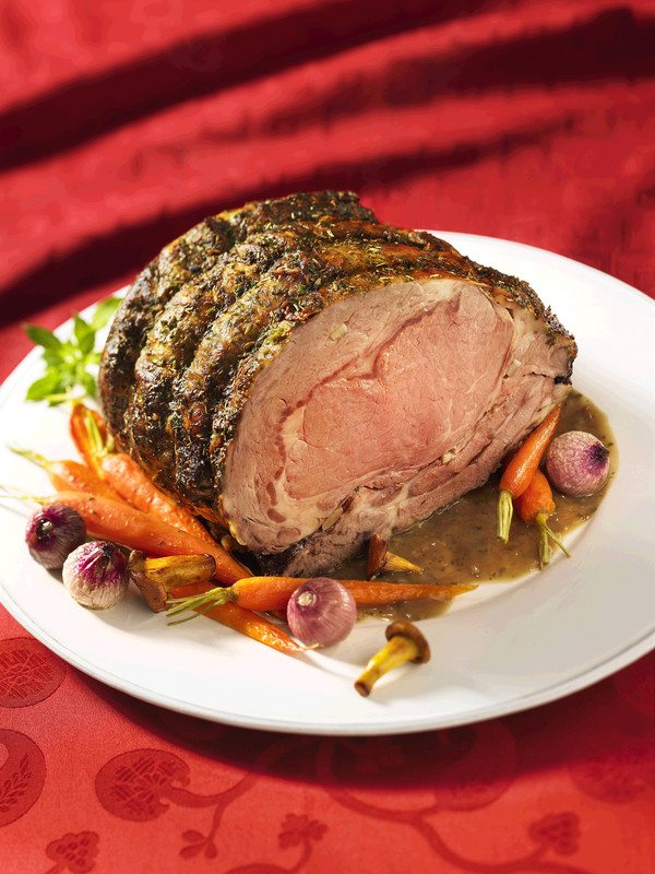 ThickCrusted Garlic Beef Prime Rib Canadian Beef